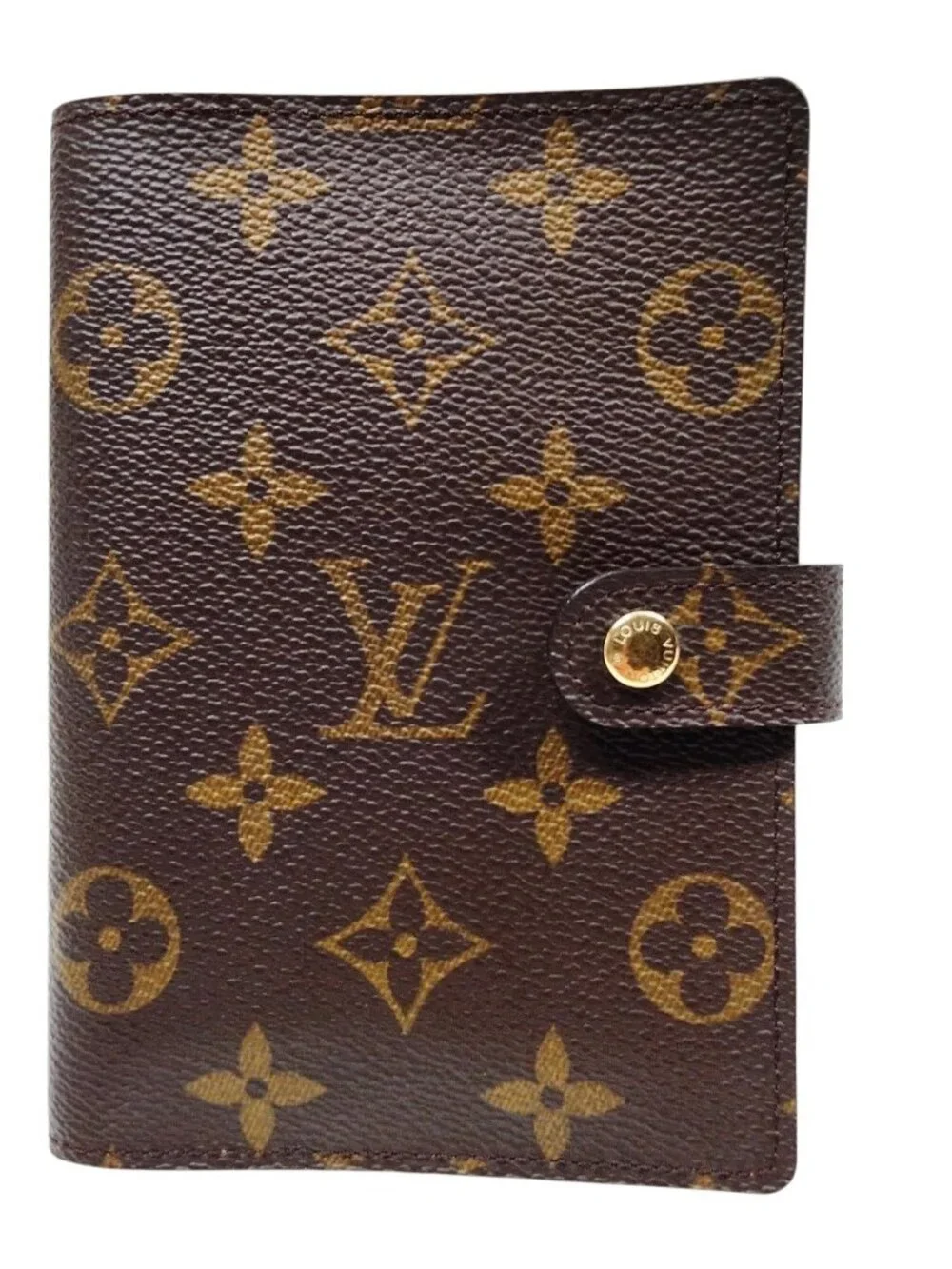 MINT Louis Vuitton Unisex Small Ring Agenda Travel Passport Credit Card Holder
